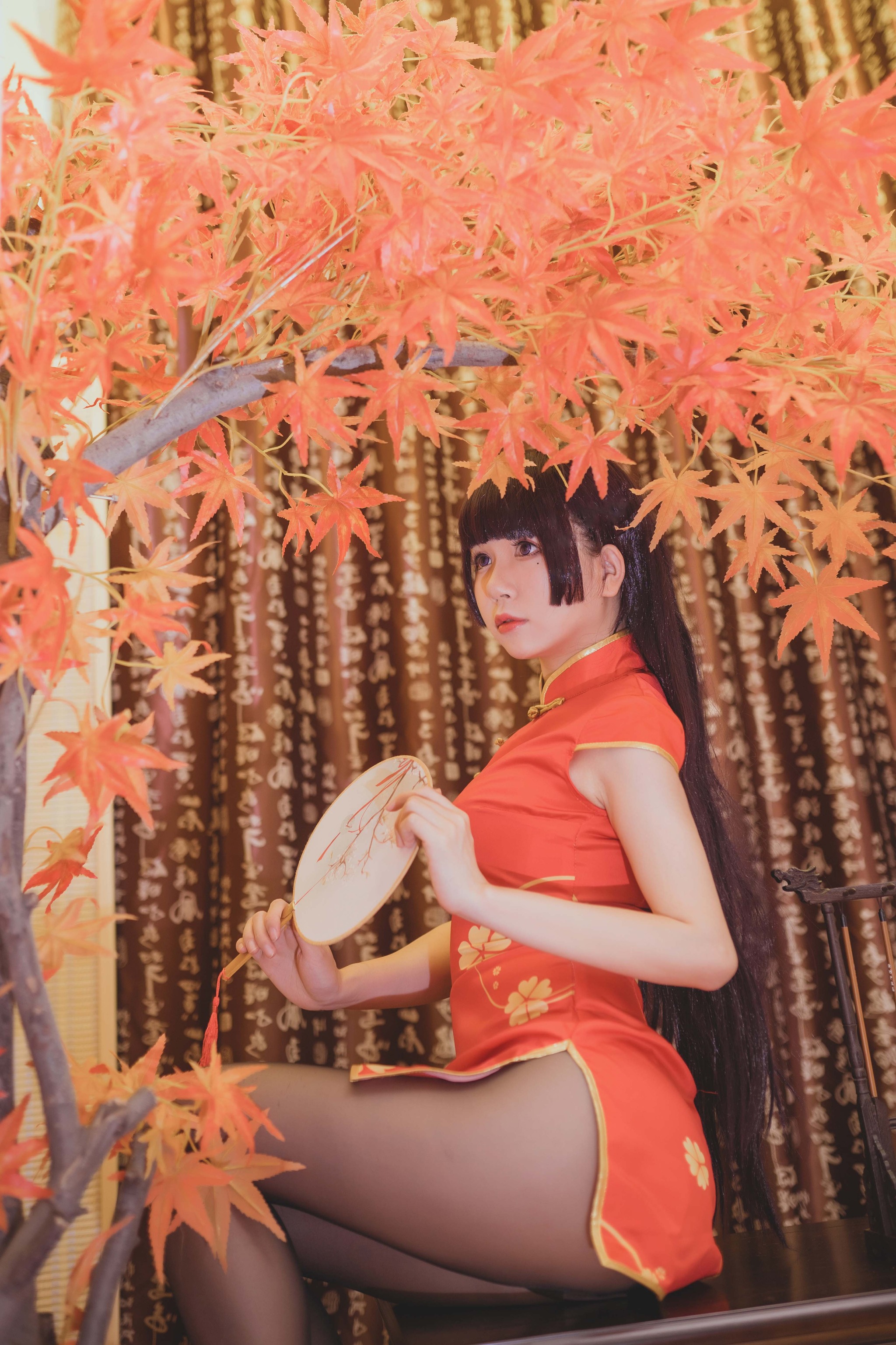 白金Saki - NO.002 Yoko宅夏-时崎狂三旗袍[29P]-XikXak